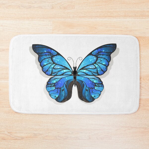 Item preview, Blue Butterfly Morpho ( Blue Butterflies ) designed and sold by Blackmoon9.