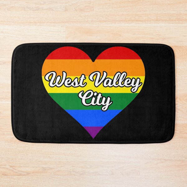 Item preview, West Valley City Utah Gay Pride Heart designed and sold by fearcity.