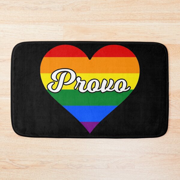 Item preview, Provo Utah Gay Pride Heart designed and sold by fearcity.