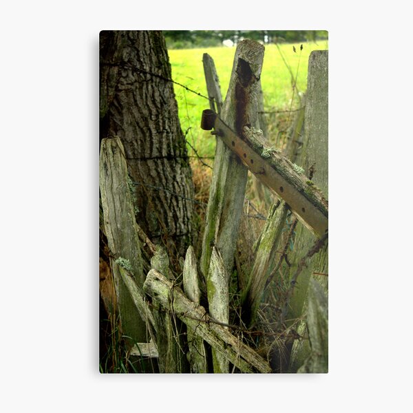 Rustic gate Metal Print