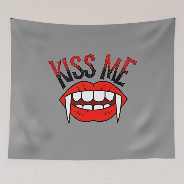 Item preview, Halloween Vampire Kiss me designed and sold by PincGeneral.