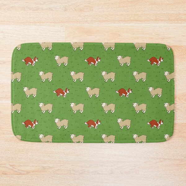 Item preview, Come Bye - Red dog and white sheep designed and sold by katymakesthings.