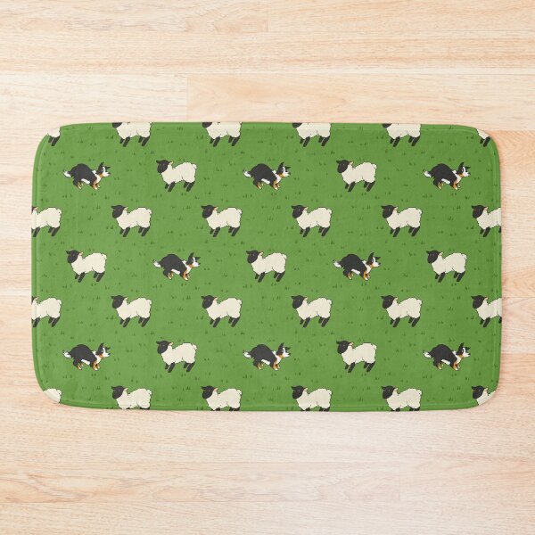 Item preview, Come Bye - Tri-color dog and black sheep designed and sold by katymakesthings.