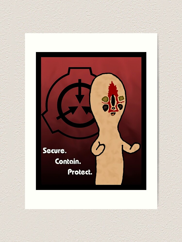 Here's a simple cute SCP-173 I made about a year or longer ago