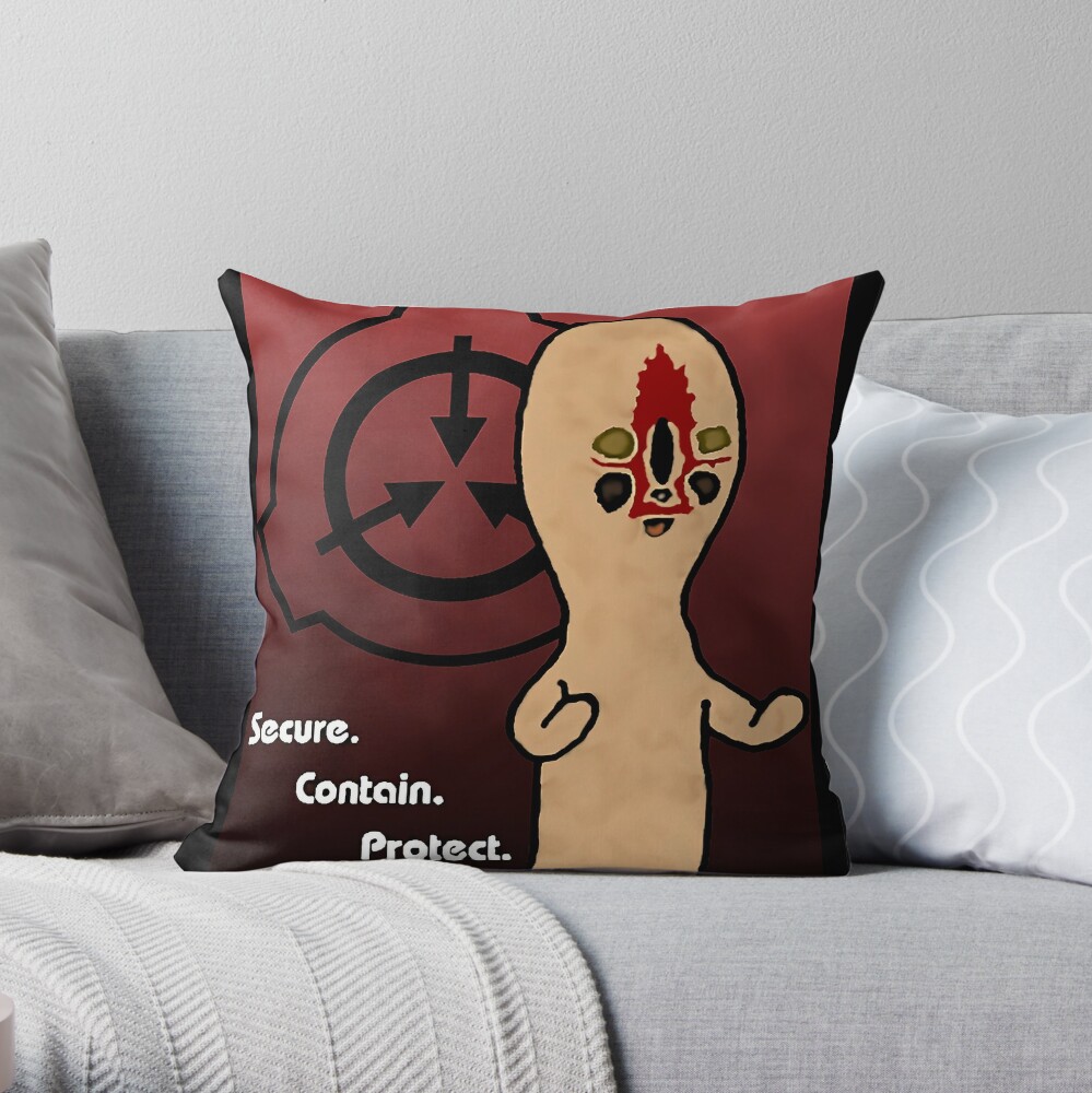  SCP Foundation Apparel Foundation SCP 173 Throw Pillow