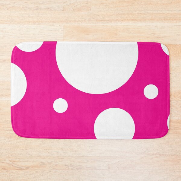 Item preview, Polka Dots (Pink and White) designed and sold by Clickcreations.