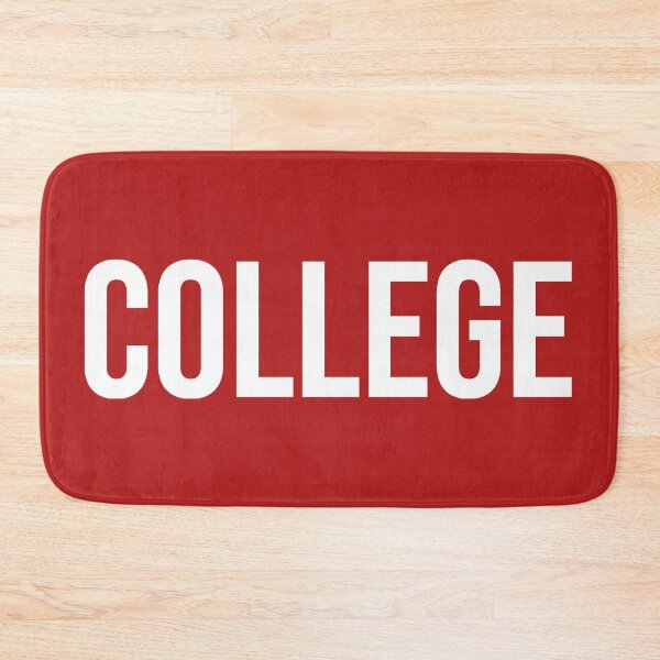Item preview, College - Red and White designed and sold by synthesizer.