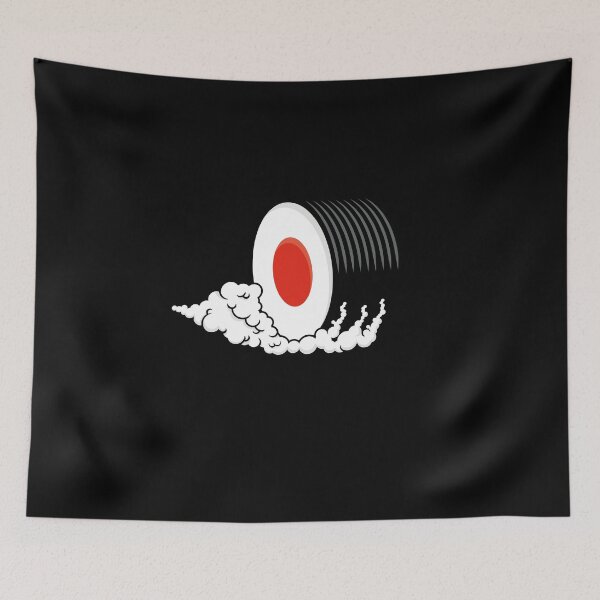 Item preview, Sushi Delivery - Sarcastic Japanese Food Delivery designed and sold by PrintPress.