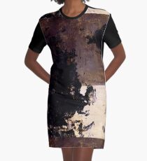 Art Scratches Graphic T-Shirt Dress