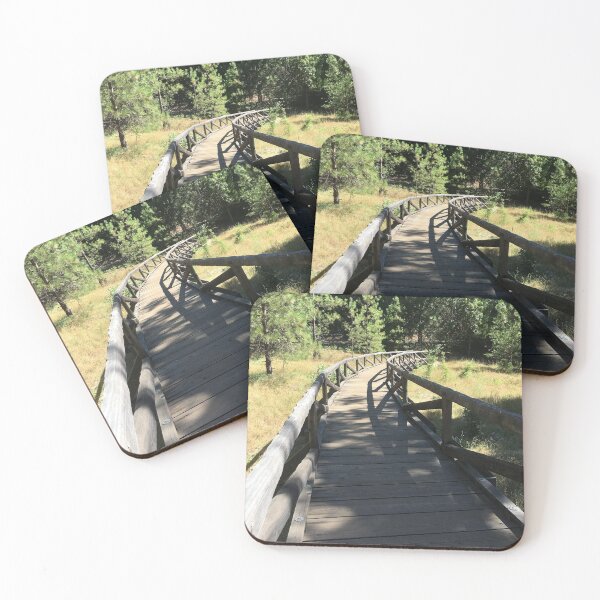 Item preview, Shady wooden pedestrian bridge designed and sold by Rita Kindle.