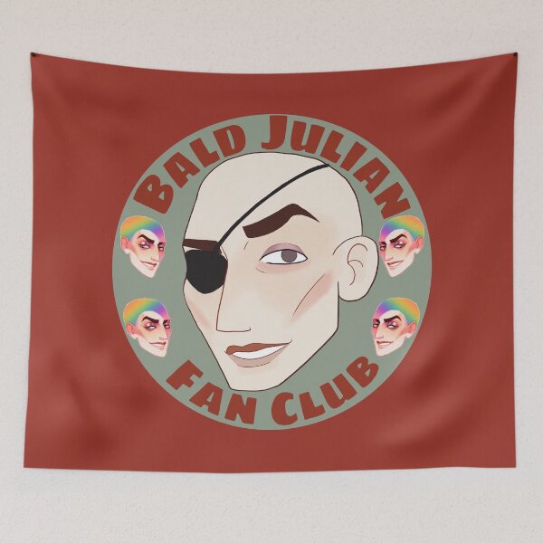 Item preview, Bald Julian Fan Club designed and sold by themadqueen.