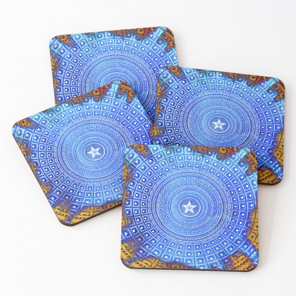 Item preview, Plaque 48 blue light II designed and sold by extramuros-cf.