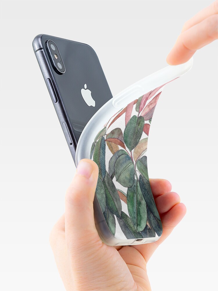 Alternate view of Rubber Plant iPhone Case & Cover