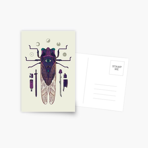 The Harbinger Postcard