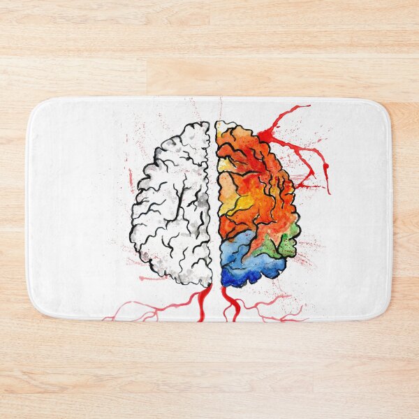 Item preview, Rainbow human brain  designed and sold by AnnArtshock.