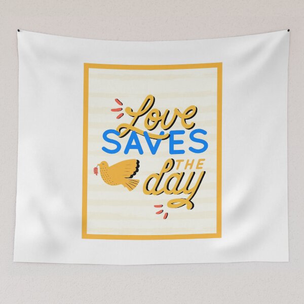 Item preview, Love saves the day! designed and sold by GoodQuality.