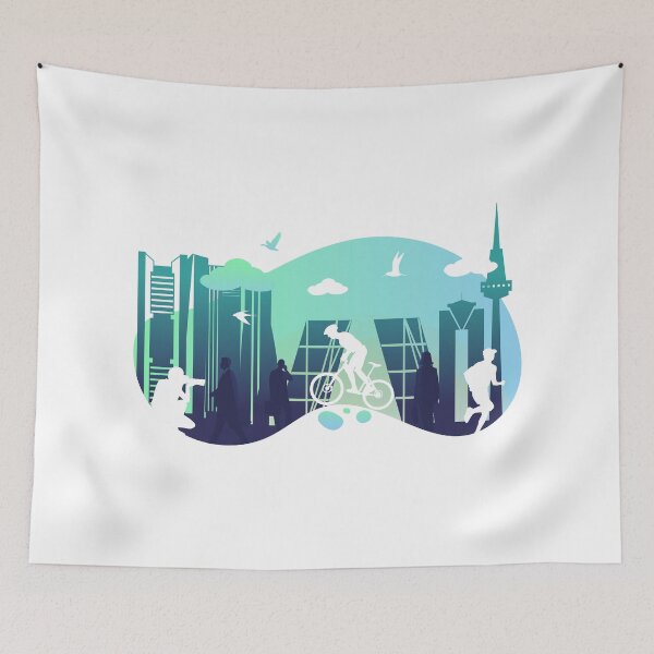 Item preview, Berlin skyline designed and sold by GoodQuality.