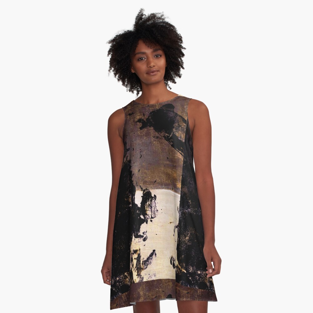 Art Scratches A-Line Dress