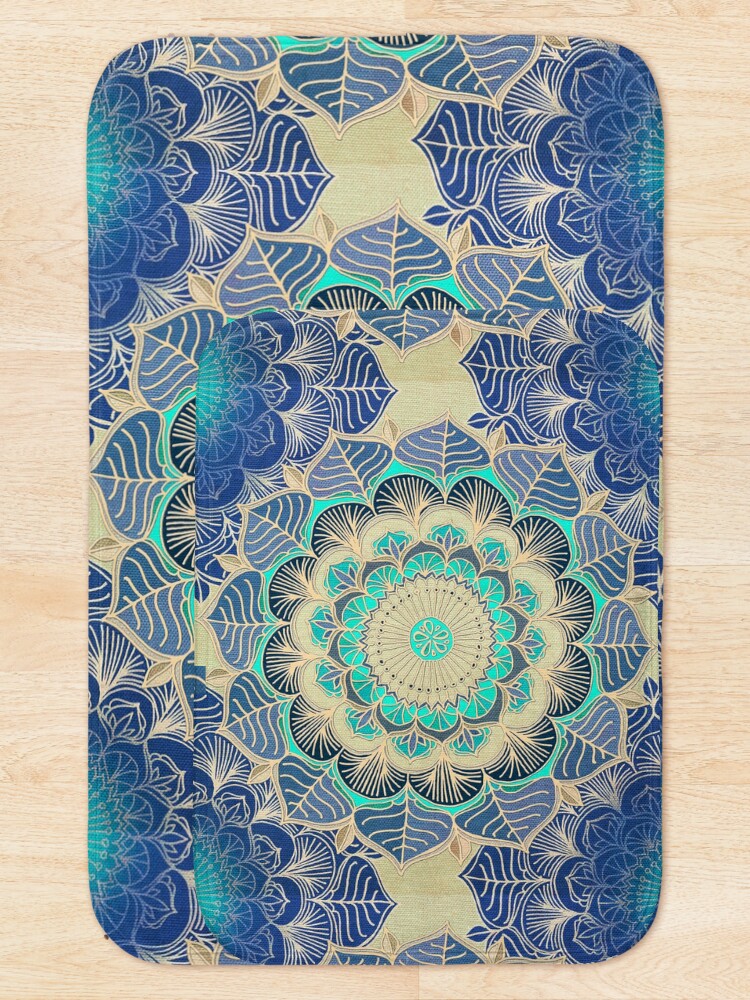 Alternate view of Midnight Bloom Bath Mat