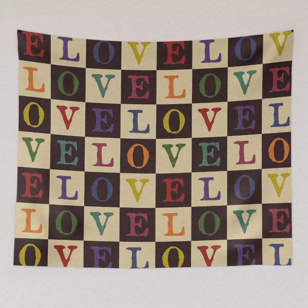 Item preview, Love Letters Distressed Typography designed and sold by AllisonDelDuca.