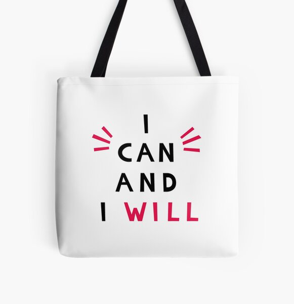 Item preview, I can and I Will. Motivational quote. Poster design concept. Phrase for business goals, mentoring, self development. designed and sold by illucesco.