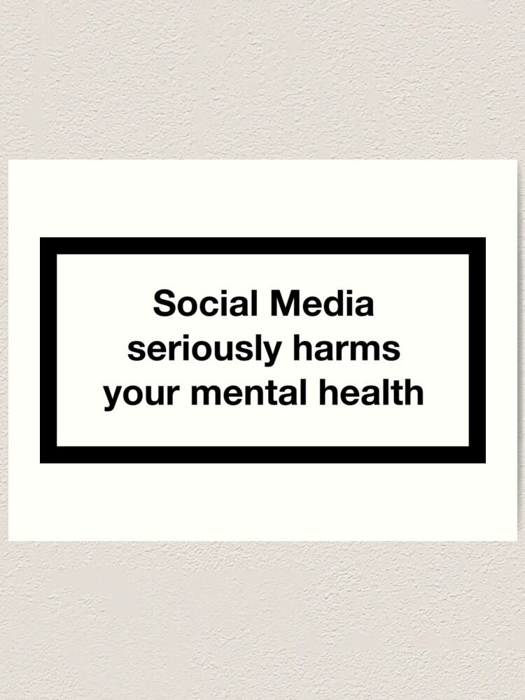 Social Media Seriously Harms Your Mental Health Essay