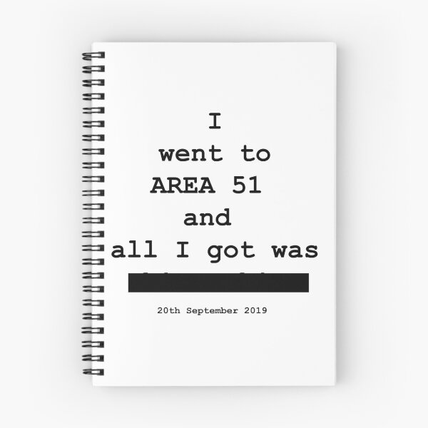 Item preview, Storm Area 51! Uncover the truth...redacted designed and sold by HeardUWereDead.