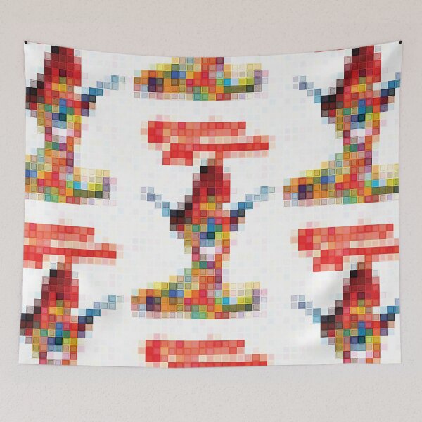 Item preview, Pixelated Famous Movies - 58 of 100 designed and sold by Stuff-on-Things.