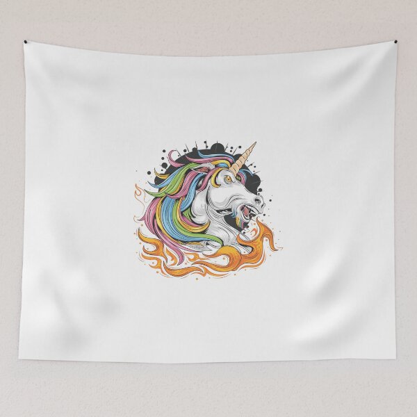 Item preview, Fire unicorn designed and sold by Speiky.