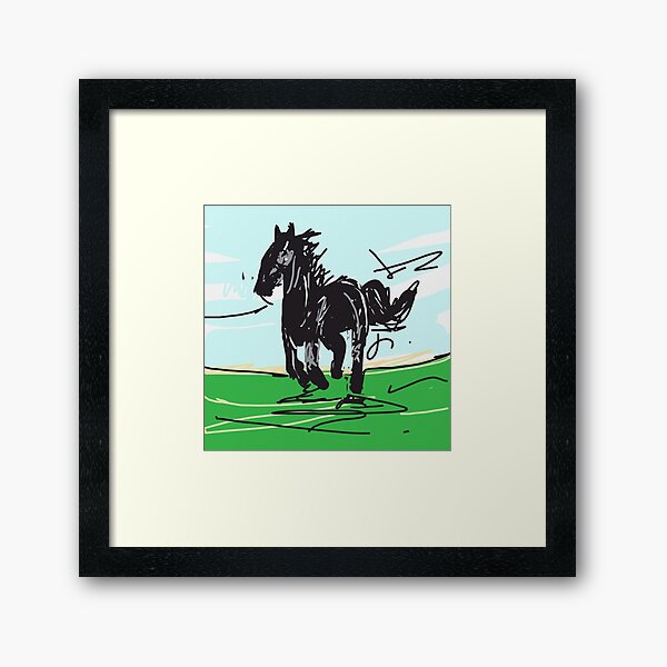 Horse Framed Art Print