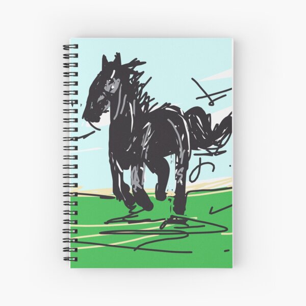 Horse Spiral Notebook