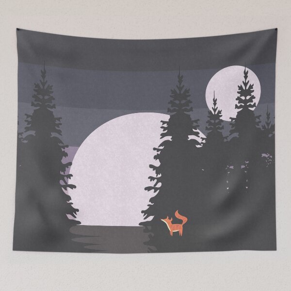 Item preview, Noche de dos lunas designed and sold by ivetas.