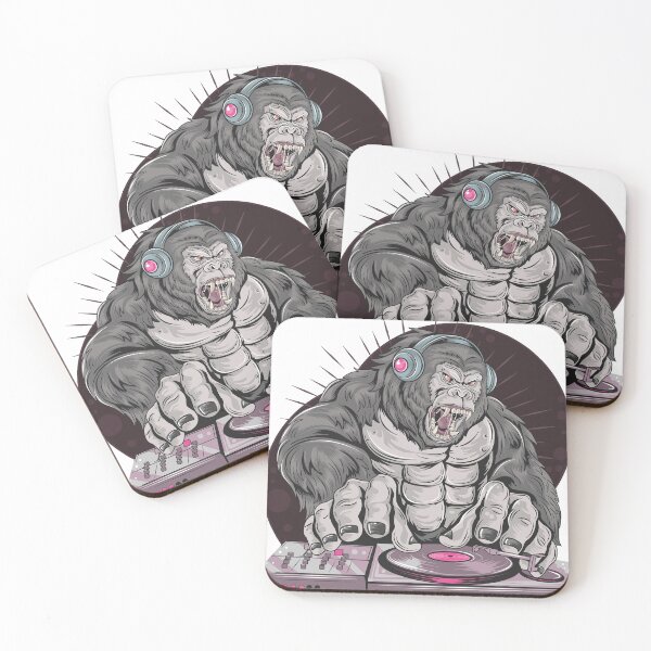 Item preview, Cool DJ Gorilla designed and sold by Speiky.