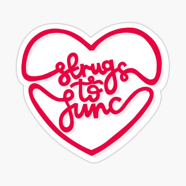 Strugs to Func Glossy Sticker
