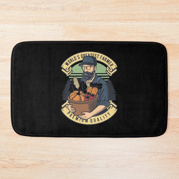 Item preview, WORLDS GREATEST FARMER RETRO DESIGN designed and sold by Timcito.