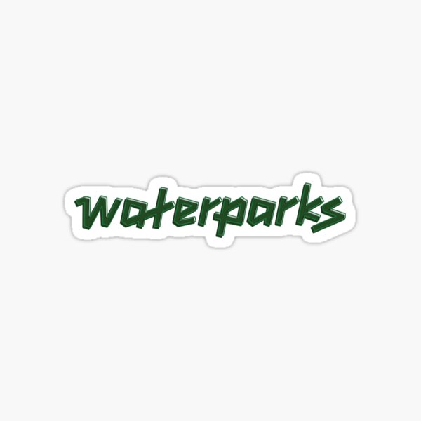 Waterparks Green logo Sticker