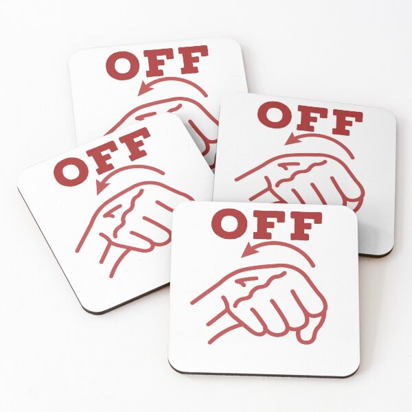 Item preview, back off! designed and sold by rjdisc.
