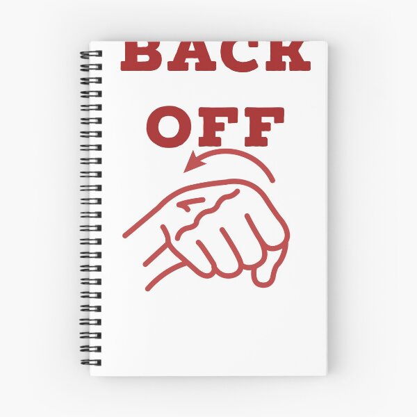 Item preview, back off! designed and sold by rjdisc.