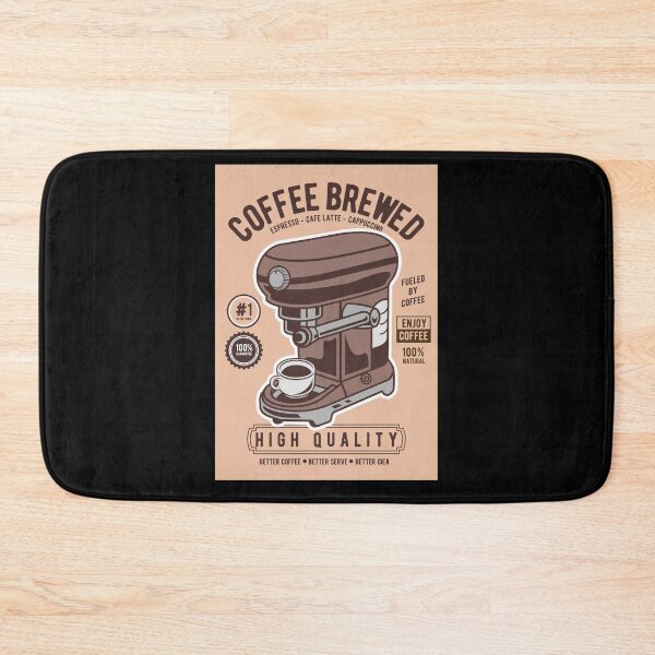 Item preview, COFFEE BREWED RETRO DESIGN designed and sold by Timcito.