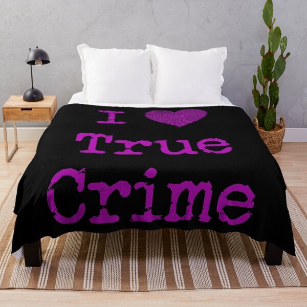 True store Crime Crushed Velvet Blanket