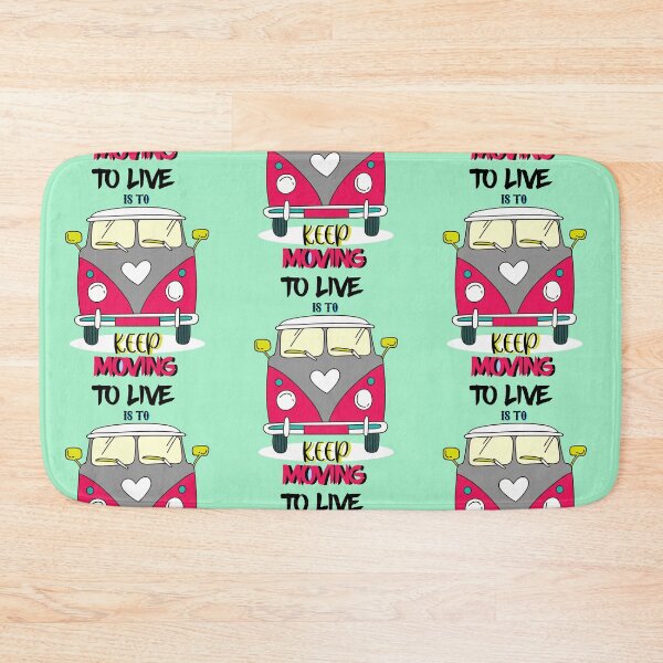 Item preview, To Live is to Keep Moving  designed and sold by Nora Gad.