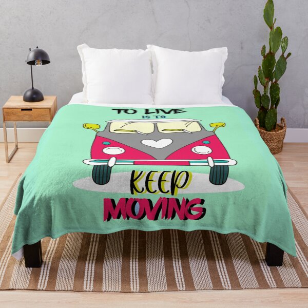 Item preview, To Live is to Keep Moving designed and sold by Nora Gad.