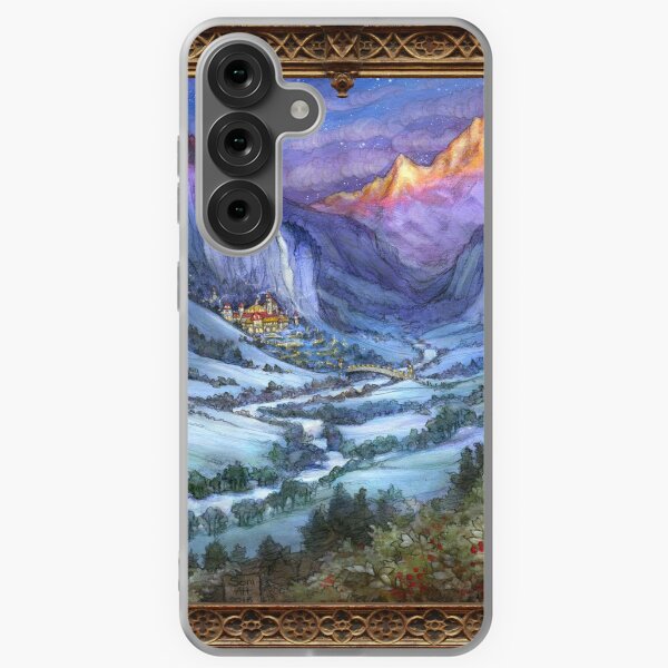 Item preview, The Hidden Valley in Winter (with border) designed and sold by BohemianWeasel.