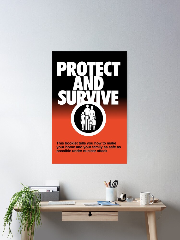 Thumbnail 1 of 3, Poster, NDVH Protect and Survive designed and sold by nikhorne.