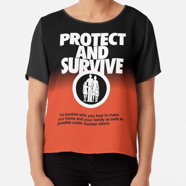 NDVH Protect and Survive Chiffon Top