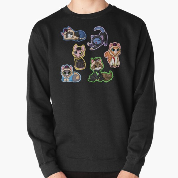 Cat Sanders Sides Onesie Tile - All Sides Pullover Sweatshirt