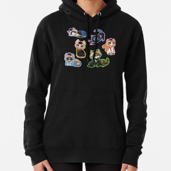 Cat Sanders Sides Onesie Tile - All Sides Pullover Hoodie