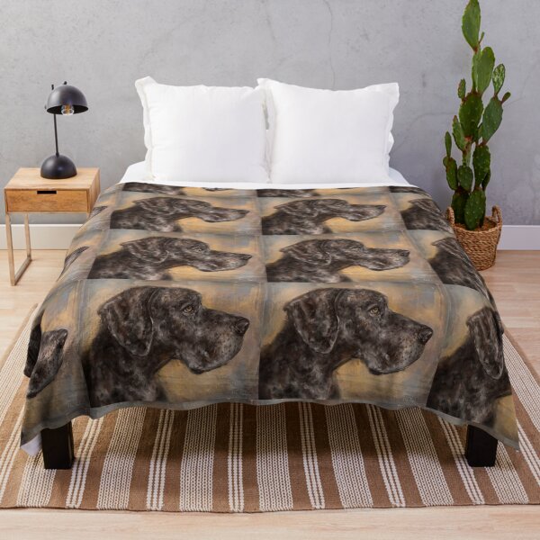 Item preview, Painting of a Brown Brindle Great Dane  designed and sold by ibadishi.