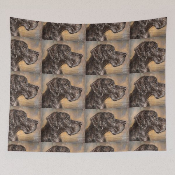 Item preview, Painting of a Brown Brindle Great Dane  designed and sold by ibadishi.