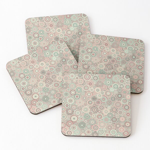 Item preview, Abstract Generative Art color distributed circles dots  designed and sold by IuriiVlasenko.